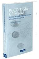 PSICOLOGÍA CRIMINAL | 9788498981421 | OTÍN DEL CASTILLO, JOSÉ MARÍA | Galatea Llibres | Librería online de Reus, Tarragona | Comprar libros en catalán y castellano online