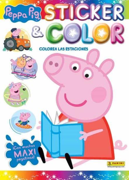 PEPPA PIG COLOREA LAS ESTACIONES. STICKER AND COLOR | 9788413343907 | AA.VV. | Galatea Llibres | Llibreria online de Reus, Tarragona | Comprar llibres en català i castellà online