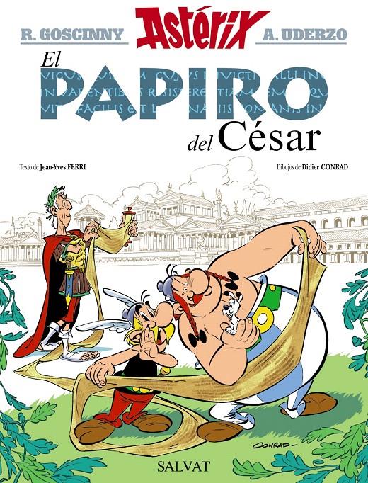 EL PAPIRO DEL CÉSAR. ASTERIX | 9788469604687 | GOSCINNY, RENÉ/FERRI, JEAN-YVES | Galatea Llibres | Librería online de Reus, Tarragona | Comprar libros en catalán y castellano online