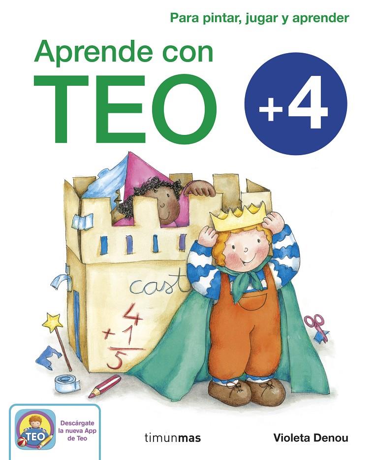 APRENDE CON TEO +4 | 9788408125426 | DENOU, VIOLETA | Galatea Llibres | Llibreria online de Reus, Tarragona | Comprar llibres en català i castellà online