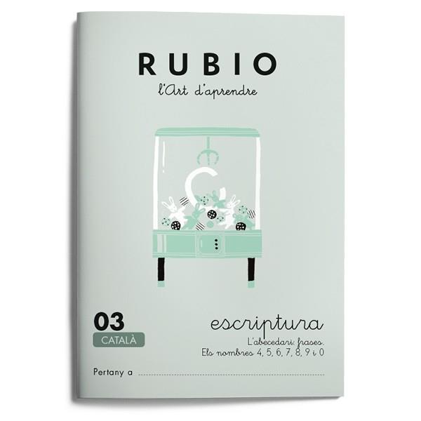 QUADERN RUBIO ESCRIPTURA 03 | 9788489773431 | Galatea Llibres | Llibreria online de Reus, Tarragona | Comprar llibres en català i castellà online