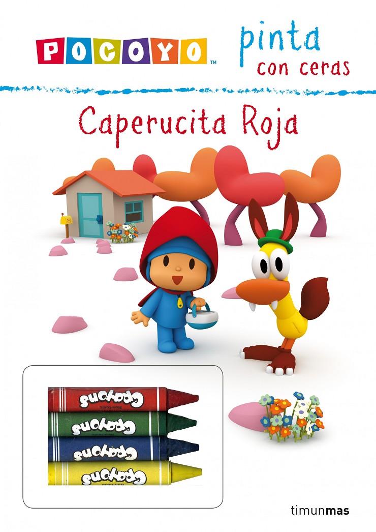 POCOYÓ PINTA CON CERAS. CAPERUCITA ROJA | 9788408125150 | Galatea Llibres | Llibreria online de Reus, Tarragona | Comprar llibres en català i castellà online