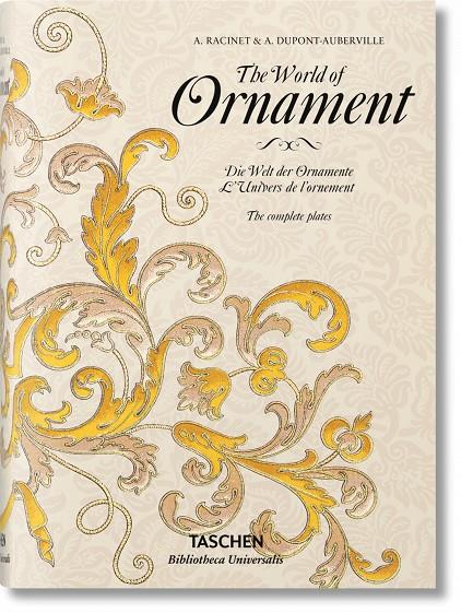 THE WORLD OF ORNAMENT | 9783836556255 | RACINET - DUPONT | Galatea Llibres | Llibreria online de Reus, Tarragona | Comprar llibres en català i castellà online