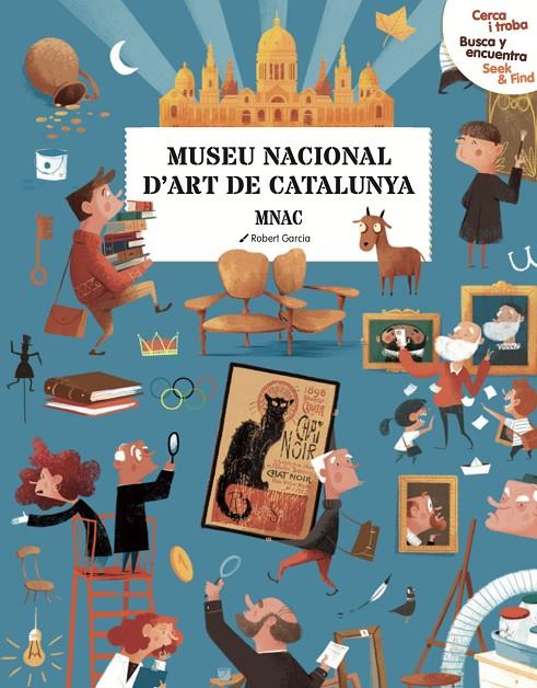 CERCA I TROBA, BUSCA Y ENCUENTRA, SEEK & FIND. MUSEU NACIONAL D'ART DE BARCELONA | 9788419028860 | Galatea Llibres | Llibreria online de Reus, Tarragona | Comprar llibres en català i castellà online