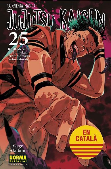 JUJUTSU KAISEN 25 CAT | 9788467969979 | AKUTAMI, GEGE | Galatea Llibres | Librería online de Reus, Tarragona | Comprar libros en catalán y castellano online