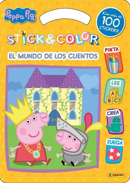 STICK & COLOR EL MUNDO DE LOS CUENTOS - PEPPA PIG | 9788427872301 | Galatea Llibres | Llibreria online de Reus, Tarragona | Comprar llibres en català i castellà online