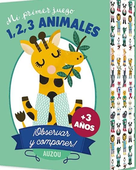 MI PRIMER JUEGO. 1, 2, 3 ANIMALES | 9782733887080 | Galatea Llibres | Llibreria online de Reus, Tarragona | Comprar llibres en català i castellà online