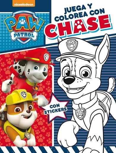 JUEGA Y COLOREA CON CHASE (PAW PATROL - PATRULLA CANINA. ACTIVIDADES) | 9788437201665 | Galatea Llibres | Llibreria online de Reus, Tarragona | Comprar llibres en català i castellà online