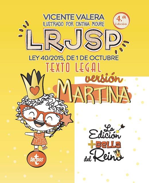 LRJSP VERSIÓN MARTINA | 9788430992270 | VALERA, VICENTE | Galatea Llibres | Librería online de Reus, Tarragona | Comprar libros en catalán y castellano online