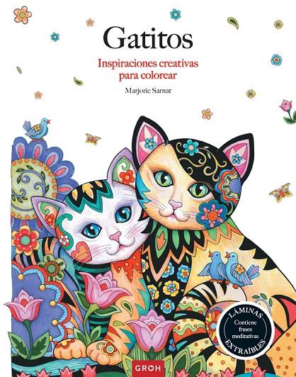 GATITOS. INSPIRACIONES CREATIVAS PARA COLOREAR | 9788490680636 | SARNAT, MARJORIE | Galatea Llibres | Llibreria online de Reus, Tarragona | Comprar llibres en català i castellà online