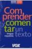 COMPRENDER Y COMENTAR UN TEXTO | 9788483326565 | . | Galatea Llibres | Llibreria online de Reus, Tarragona | Comprar llibres en català i castellà online