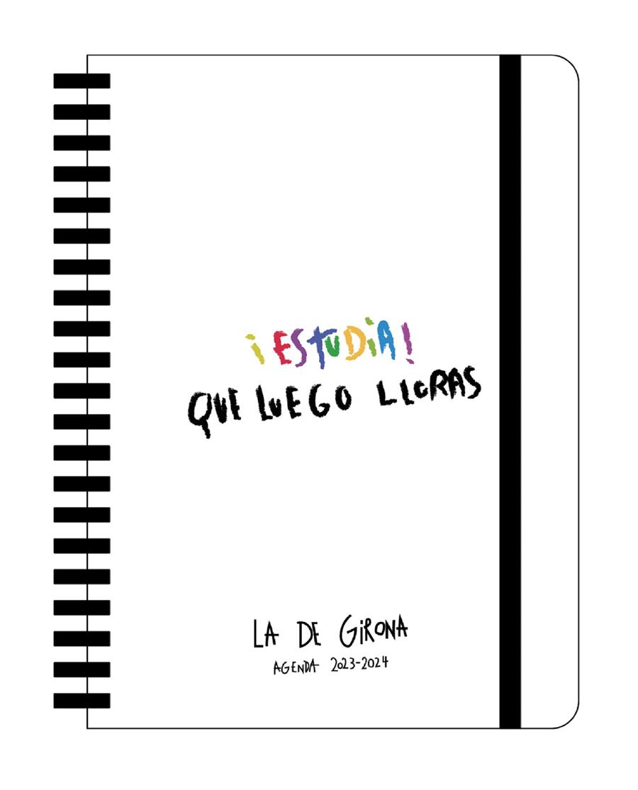 AGENDA ESCOLAR SEMANAL 2023-2024 ESTUDIA LA DE GIRONA | 9788418195792 | LA DE GIRONA | Galatea Llibres | Llibreria online de Reus, Tarragona | Comprar llibres en català i castellà online