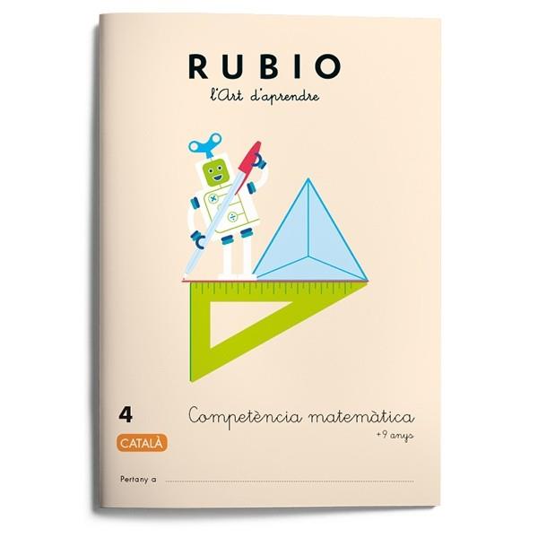 COMPETÈNCIA MATEMÀTICA RUBIO 4 (CATALÀ) | 9788417427030 | VARIOS AUTORES | Galatea Llibres | Llibreria online de Reus, Tarragona | Comprar llibres en català i castellà online