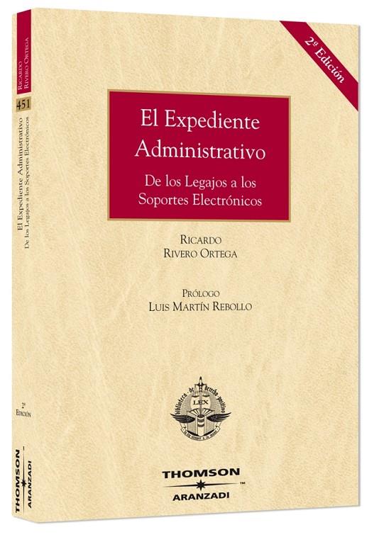 EXPEDIENTE ADMINISTRATIVO, EL | 9788483556283 | RIVERO ORTEGA, RICARDO | Galatea Llibres | Llibreria online de Reus, Tarragona | Comprar llibres en català i castellà online