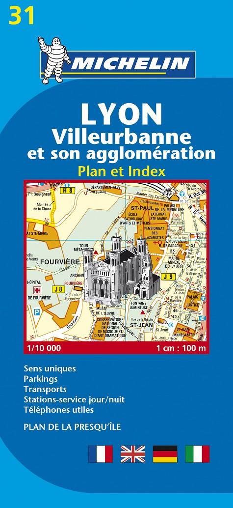 LYON MAPA 1:10 000 | 9782067127630 | VARIOS AUTORES | Galatea Llibres | Llibreria online de Reus, Tarragona | Comprar llibres en català i castellà online