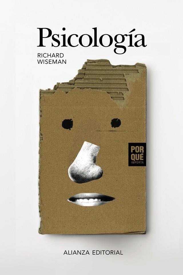 PSICOLOGÍA: ¿POR QUÉ IMPORTA? | 9788411487450 | WISEMAN, RICHARD | Galatea Llibres | Librería online de Reus, Tarragona | Comprar libros en catalán y castellano online