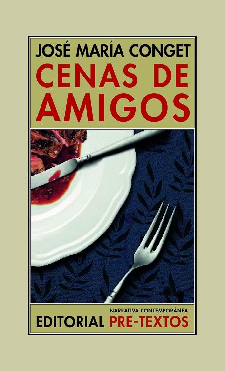 CENAS DE AMIGOS | 9788418935329 | CONGET, JOSÉ MARÍA | Galatea Llibres | Llibreria online de Reus, Tarragona | Comprar llibres en català i castellà online