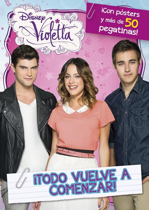 VIOLETTA. LIBRO DE STICKERS. TODO VUELVE A COMENZAR. | 9788499515915 | Galatea Llibres | Llibreria online de Reus, Tarragona | Comprar llibres en català i castellà online