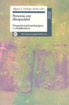 PERSONAS CON DISCAPACIDAD.PERSPECTICVAS PSICOPEDAG | 9788432308673 | VERDUGO ALONSO, MIGUEL | Galatea Llibres | Llibreria online de Reus, Tarragona | Comprar llibres en català i castellà online