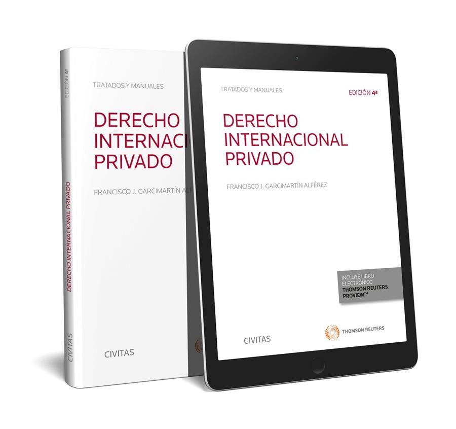 DERECHO INTERNACIONAL PRIVADO (PAPEL + E-BOOK) | 9788491528500 | GARCIMARTÍN ALFÉREZ, FRANCISCO J. | Galatea Llibres | Llibreria online de Reus, Tarragona | Comprar llibres en català i castellà online