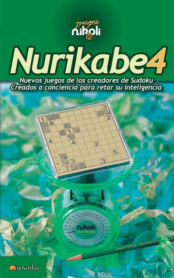 NURIKABE 4 | 9788497635332 | NIKOLI | Galatea Llibres | Llibreria online de Reus, Tarragona | Comprar llibres en català i castellà online