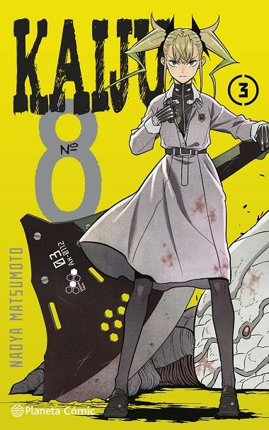 KAIJU 8 3 | 9788411128568 | MATSUMOTO, NAOYA | Galatea Llibres | Llibreria online de Reus, Tarragona | Comprar llibres en català i castellà online