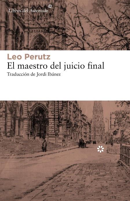 EL MAESTRO DEL JUICIO FINAL | 9788417007010 | PERUTZ, LEO | Galatea Llibres | Llibreria online de Reus, Tarragona | Comprar llibres en català i castellà online