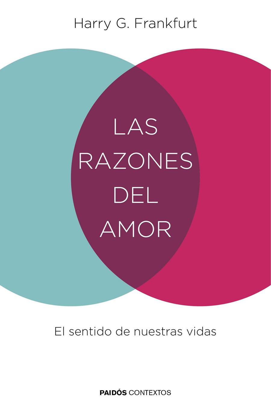 LAS RAZONES DEL AMOR | 9788449332074 | FRANKFURT, HARRY G. | Galatea Llibres | Llibreria online de Reus, Tarragona | Comprar llibres en català i castellà online