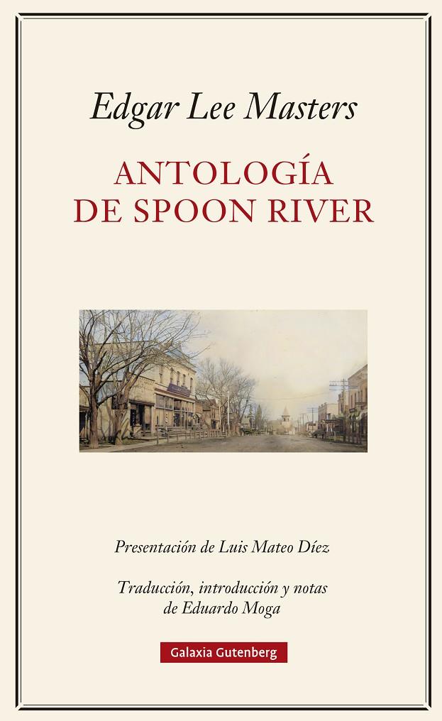 ANTOLOGÍA DE SPOON RIVER | 9788410317314 | MASTERS, EDGAR LEE | Galatea Llibres | Llibreria online de Reus, Tarragona | Comprar llibres en català i castellà online