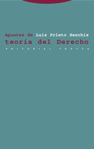 APUNTES DE TEORIA DEL DERECHO | 9788481647761 | PRIETO SANCHIS, LUIS | Galatea Llibres | Librería online de Reus, Tarragona | Comprar libros en catalán y castellano online