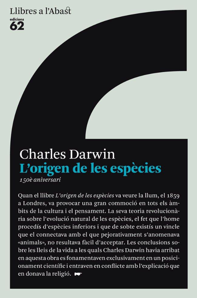 ORIGEN DE LES ESPECIES, L' | 9788429761849 | DARWIN,  CHARLES | Galatea Llibres | Librería online de Reus, Tarragona | Comprar libros en catalán y castellano online