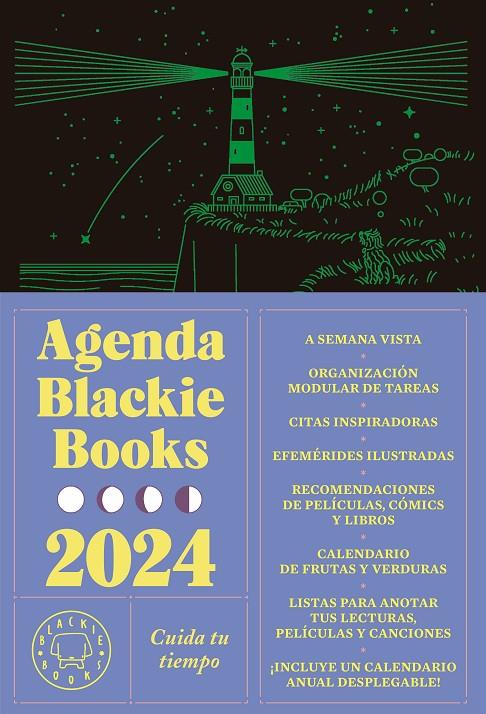 AGENDA BLACKIE BOOKS 2024 -ESP- | 9788419654359 | Galatea Llibres | Llibreria online de Reus, Tarragona | Comprar llibres en català i castellà online