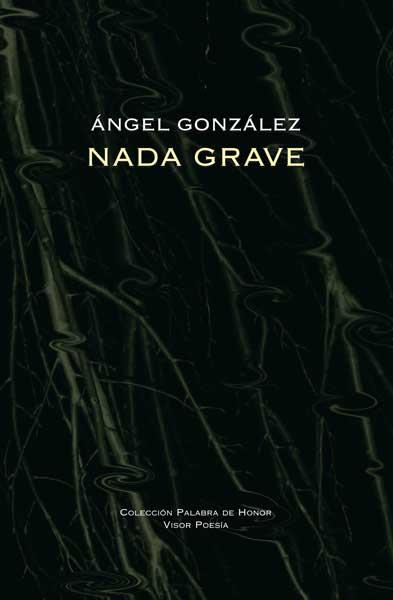 NADA GRAVE | 9788475220796 | GONZALEZ, ANGEL | Galatea Llibres | Llibreria online de Reus, Tarragona | Comprar llibres en català i castellà online