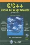 C/C++.CURSO DE PROGRAMACION | 9788478974801 | CEBALLOS, FCO.JAVIER | Galatea Llibres | Llibreria online de Reus, Tarragona | Comprar llibres en català i castellà online