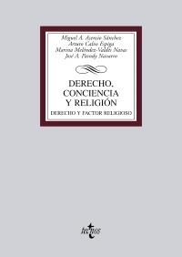 DERECHO, CONCIENCIA Y RELIGIÓN | 9788430955947 | ASENSIO SÁNCHEZ, MIGUEL A./CALVO ESPIGA, ARTURO/MELÈNDEZ-VALDÉS NAVAS, MARINA/PARODY NAVARRO, JOSÉ A | Galatea Llibres | Llibreria online de Reus, Tarragona | Comprar llibres en català i castellà online