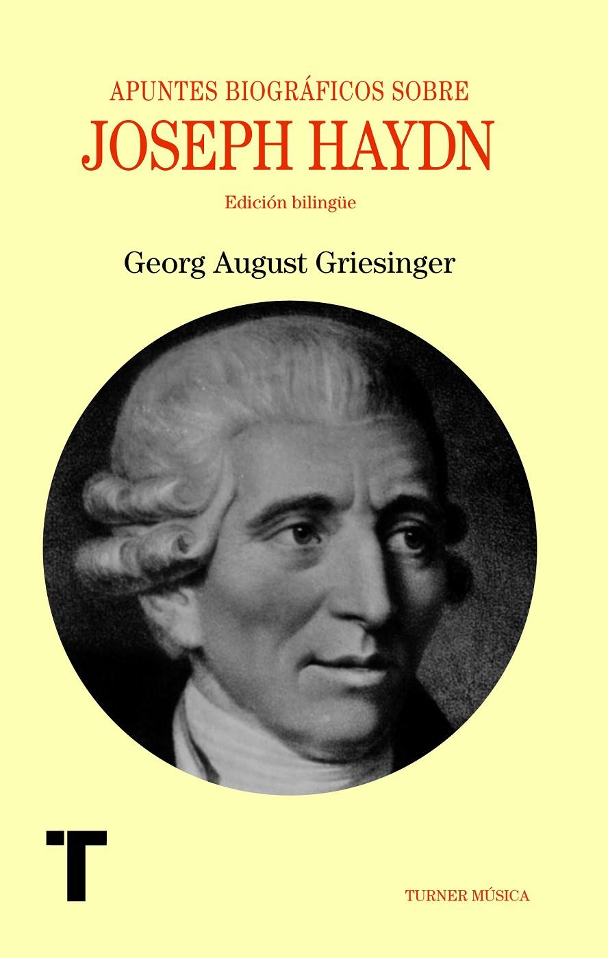 APUNTES BIOGRÁFICOS SOBRE JOSEPH HAYDN | 9788475069401 | GRIESINGER, GEORG AUGUST | Galatea Llibres | Llibreria online de Reus, Tarragona | Comprar llibres en català i castellà online