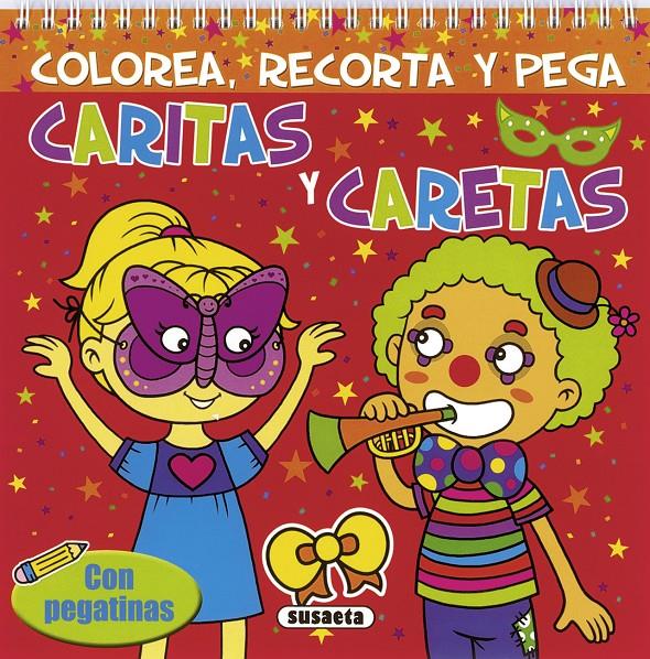 CARITAS Y CARETAS ROJO | 9788467710717 | SUSAETA, EQUIPO | Galatea Llibres | Llibreria online de Reus, Tarragona | Comprar llibres en català i castellà online