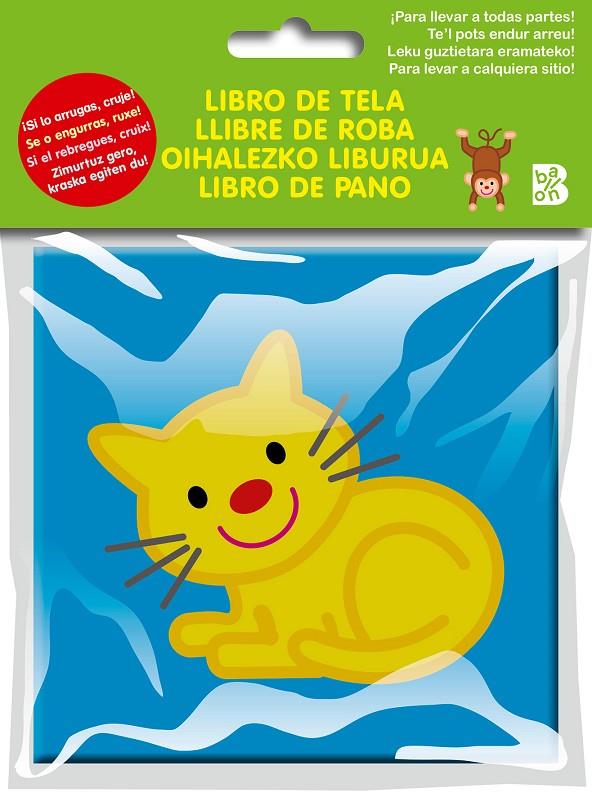 LIBRO DE TELA - GATO | 9789403226583 | BALLON | Galatea Llibres | Llibreria online de Reus, Tarragona | Comprar llibres en català i castellà online