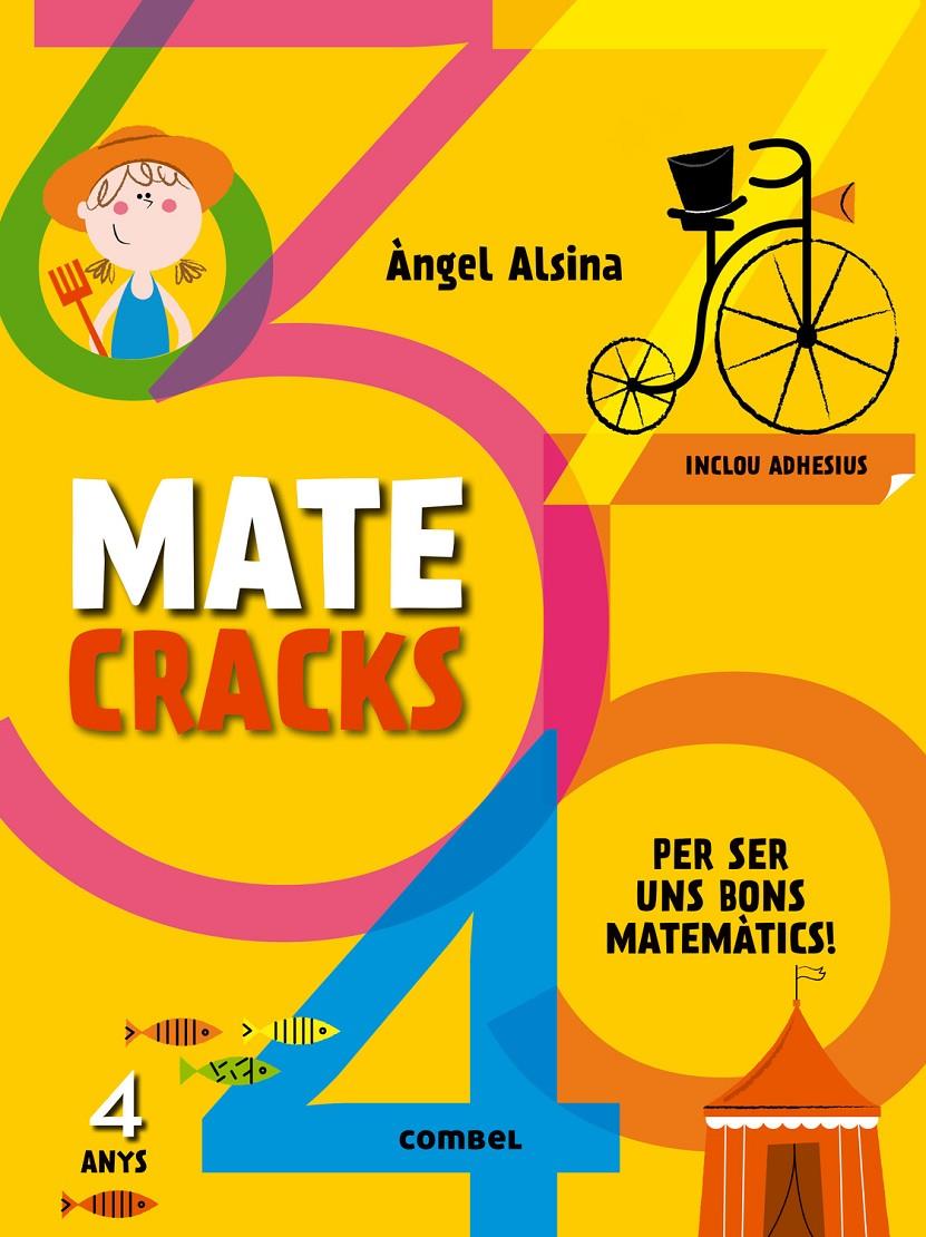 MATECRACKS 4 ANYS | 9788498259728 | ALSINA, ANGEL | Galatea Llibres | Llibreria online de Reus, Tarragona | Comprar llibres en català i castellà online