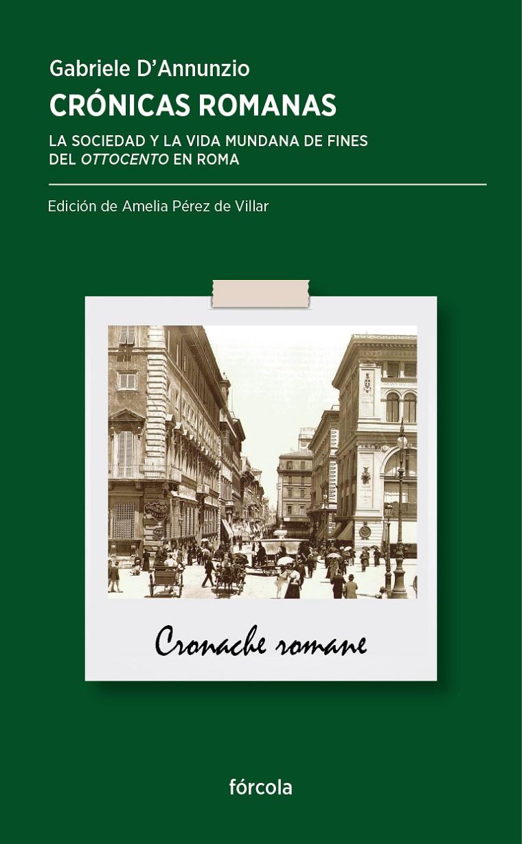 CRÓNICAS ROMANAS | 9788415174776 | D'ANNUNZIO, GABRIELE | Galatea Llibres | Librería online de Reus, Tarragona | Comprar libros en catalán y castellano online