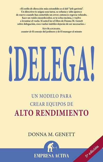 DELEGA | 9788495787774 | GENETT, DONNA M | Galatea Llibres | Librería online de Reus, Tarragona | Comprar libros en catalán y castellano online