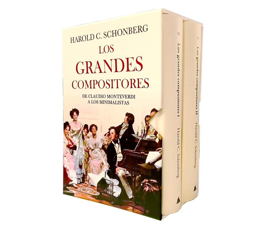 LOS GRANDES COMPOSITORES, ESTUCHE 2 VOLS. | 9788419703682 | SCHONBERG, HAROLD C. | Galatea Llibres | Librería online de Reus, Tarragona | Comprar libros en catalán y castellano online