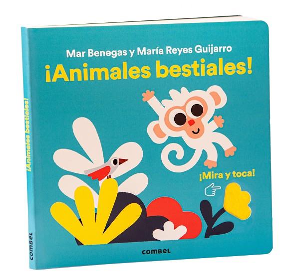 MIRA Y TOCA. ¡ANIMALES BESTIALES! | 9788411581363 | BENEGAS ORTIZ, MARÍA DEL MAR | Galatea Llibres | Llibreria online de Reus, Tarragona | Comprar llibres en català i castellà online