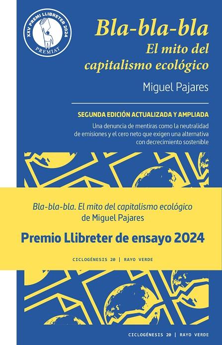 BLA-BLA-BLA. EL MITO DEL CAPITALISMO ECOLÓGICO | 9788419206091 | PAJARES, MIGUEL | Galatea Llibres | Librería online de Reus, Tarragona | Comprar libros en catalán y castellano online