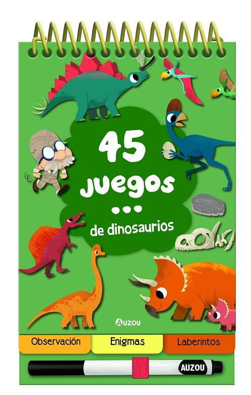 45 JUEGOS... DE DINOSAURIOS | 9791039522625 | Galatea Llibres | Llibreria online de Reus, Tarragona | Comprar llibres en català i castellà online