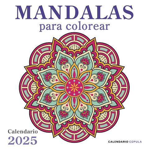 CALENDARIO MANDALAS 2025 | 9788448041687 | Galatea Llibres | Llibreria online de Reus, Tarragona | Comprar llibres en català i castellà online