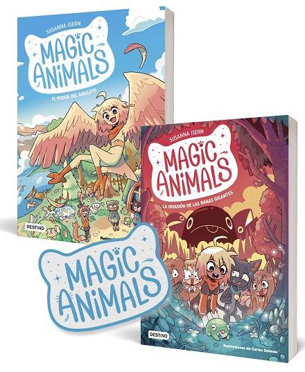 PACK MAGIC ANIMALS +  PARCHE | 9788408273677 | ISERN, SUSANNA/DALMAU, CARLES | Galatea Llibres | Librería online de Reus, Tarragona | Comprar libros en catalán y castellano online