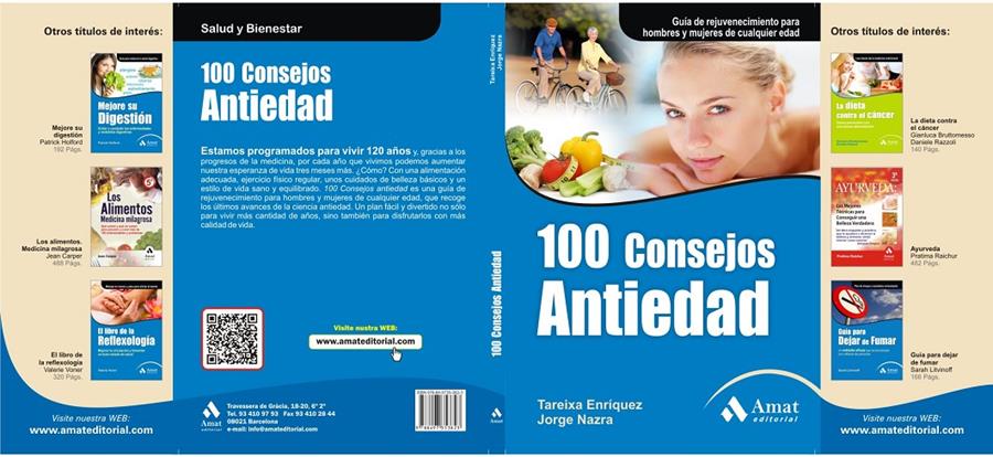 100 CONSEJOS ANTIEDAD | 9788497353823 | ENRÍQUEZ, TAREIXA/NAZRA, JORGE | Galatea Llibres | Llibreria online de Reus, Tarragona | Comprar llibres en català i castellà online