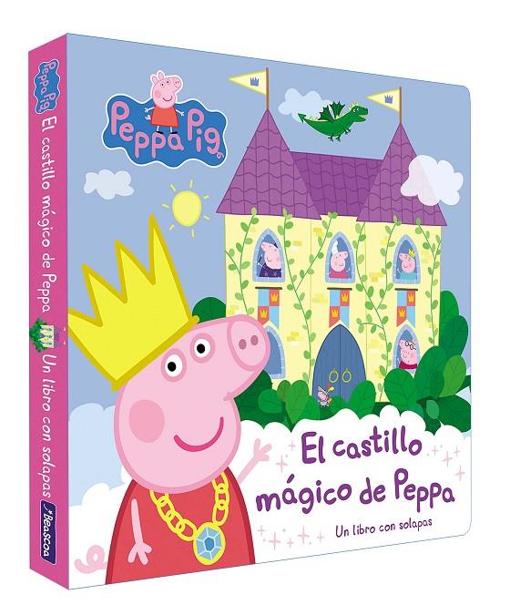 EL CASTILLO MAGICO DE PEPPA - PEPPA PIG. LIBRO DE CARTÓN CON SOLAPAS | 9788448863128 | Galatea Llibres | Llibreria online de Reus, Tarragona | Comprar llibres en català i castellà online