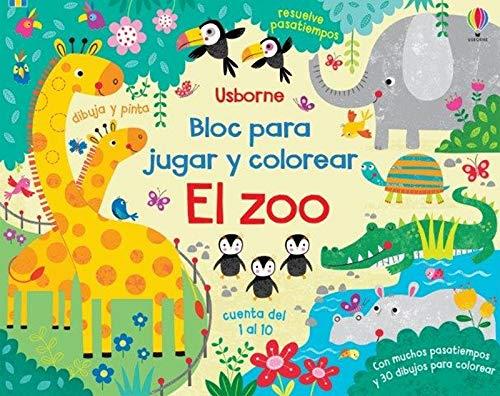 EL ZOO. BLOC PARA JUGAR Y COLOREAR | 9781474979795 | KIRSTEEN ROBSON | Galatea Llibres | Llibreria online de Reus, Tarragona | Comprar llibres en català i castellà online